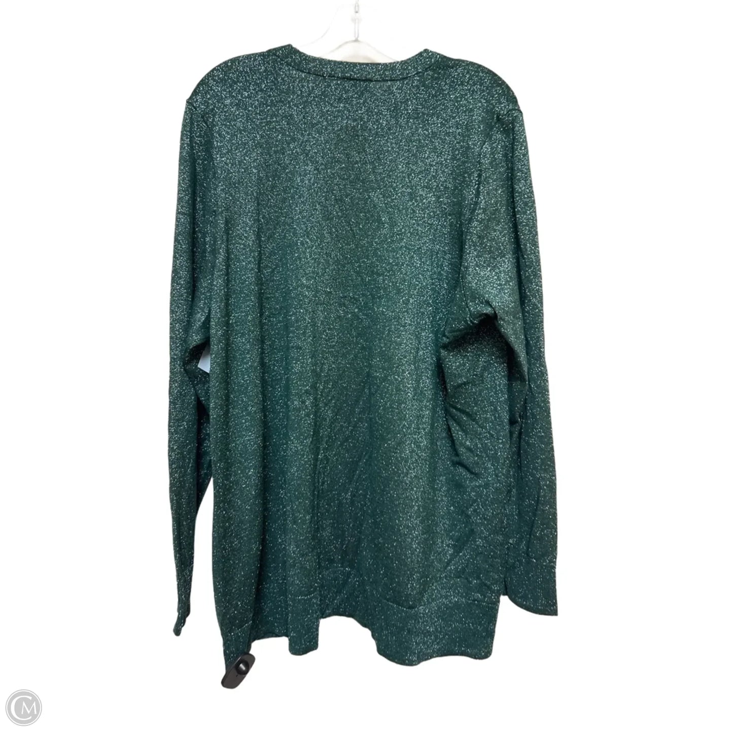 Cardigan By Lane Bryant In Green, Size: 3x