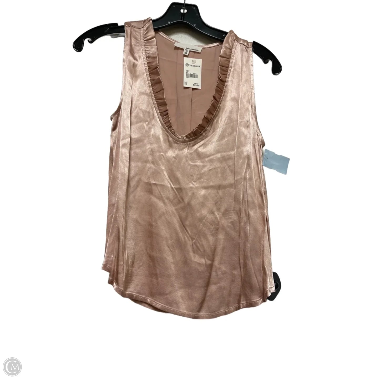Top Sleeveless By June & Hudson In Pink, Size: Xs