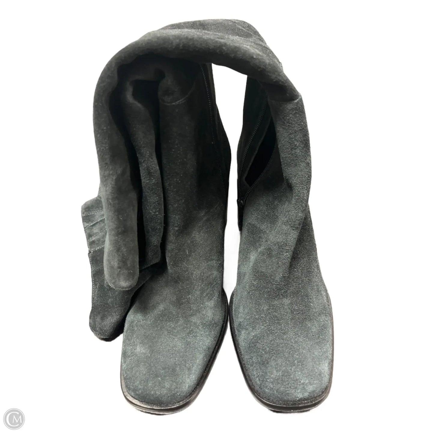 Boots Knee Heels By Gianni Bini In Black, Size: 9.5