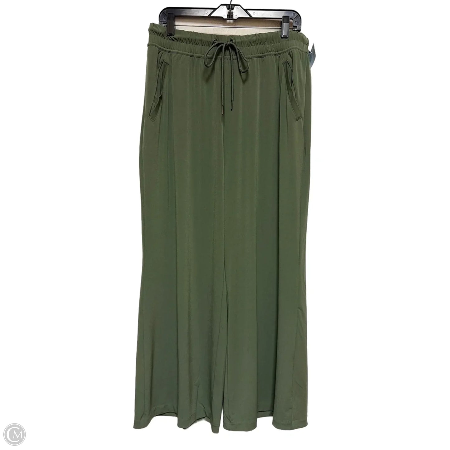 Pants Wide Leg By Lane Bryant In Green, Size: 14