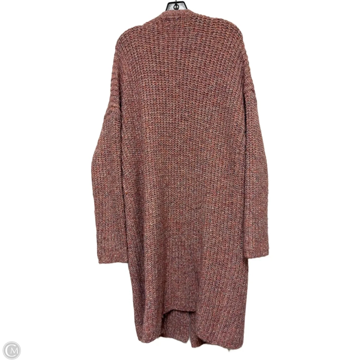 Sweater Cardigan By Universal Thread In Pink, Size: 2x