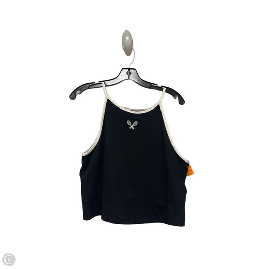 Athletic Tank Top By Lou And Grey In Black & White, Size: Xl