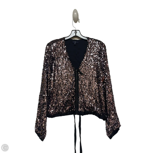Jacket Other By Gap In Black & Silver, Size: M