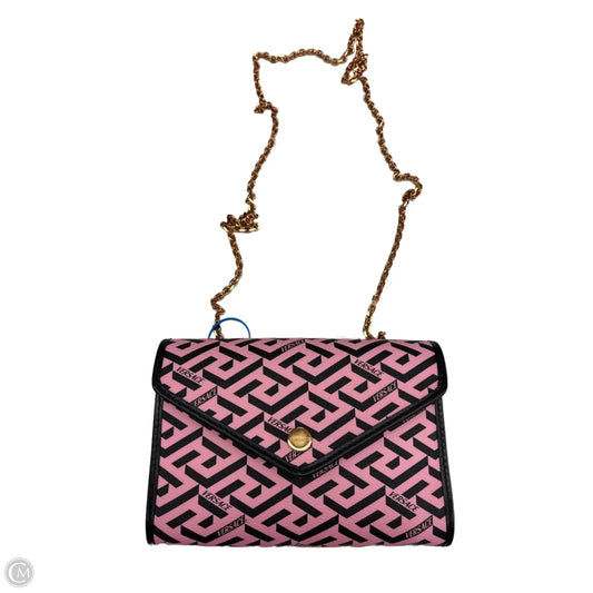 Crossbody Luxury Designer By Versace, Size: Small