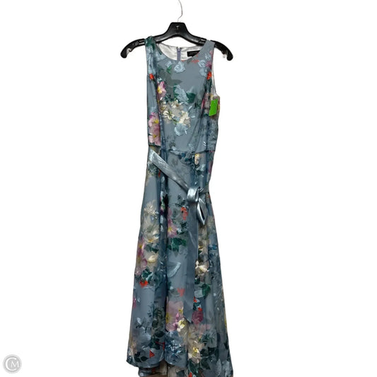 Dress Casual Midi By Tahari By Arthur Levine In Floral Print, Size: S
