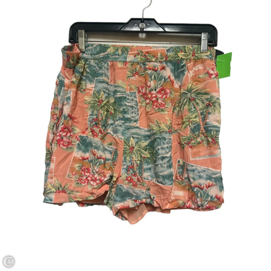 Shorts By American Eagle In Tropical Print, Size: 12