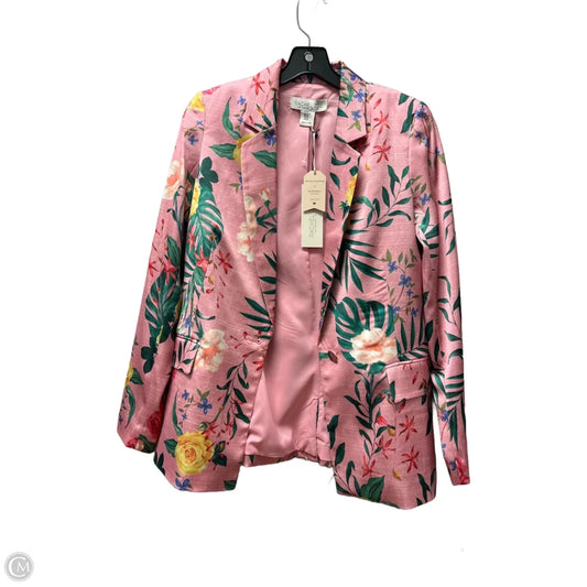 Blazer By Rachel Zoe In Floral Print, Size: Xs