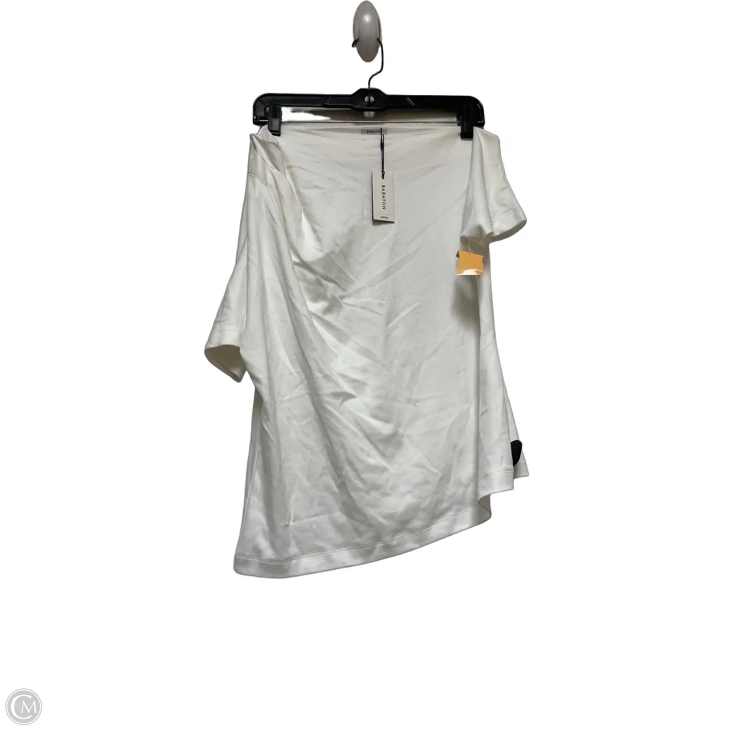 Top Short Sleeve By Babaton In White, Size: S