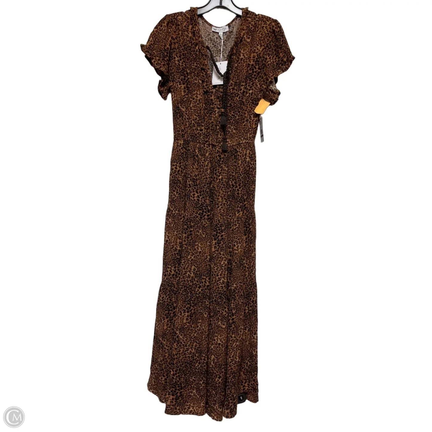 Dress Casual Maxi By Jessica Simpson In Animal Print, Size: Xs