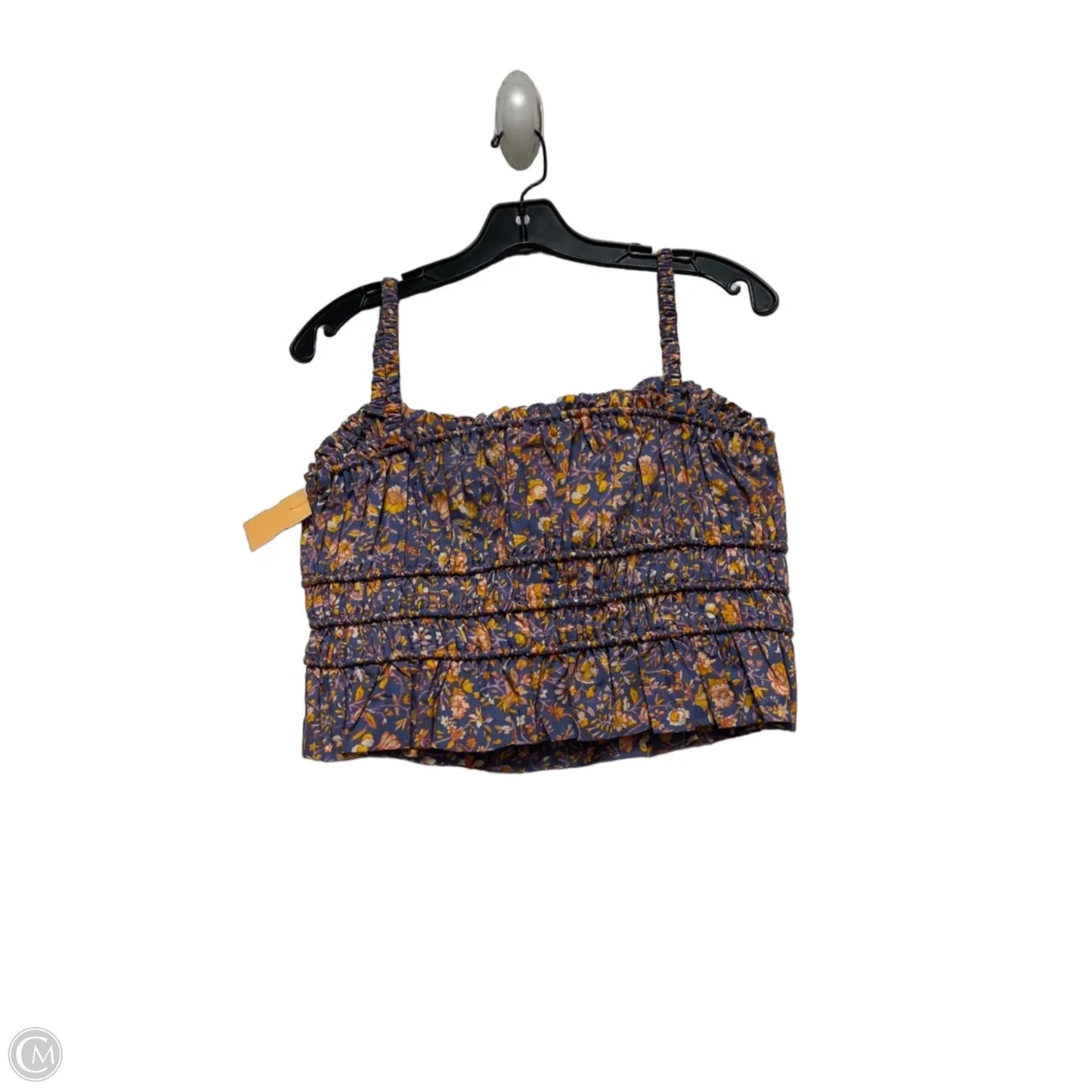 Top Sleeveless By J. Crew In Floral Print, Size: S