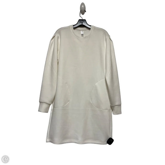 Athletic Dress By Spanx In Cream, Size: S