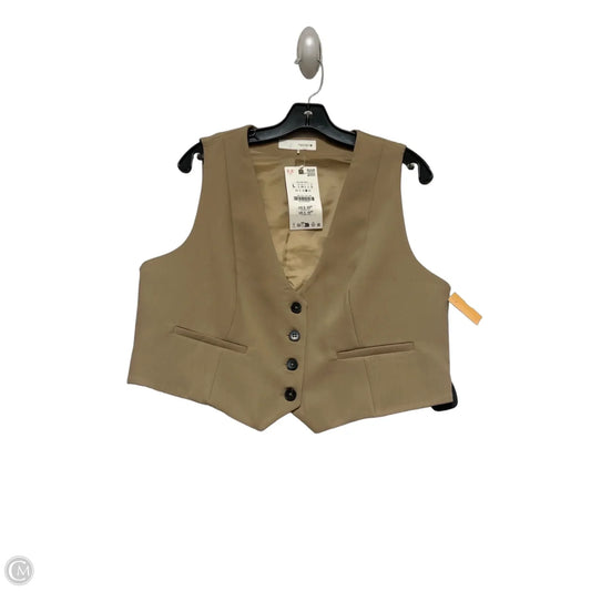 Vest Other By Zara In Tan, Size: Xl