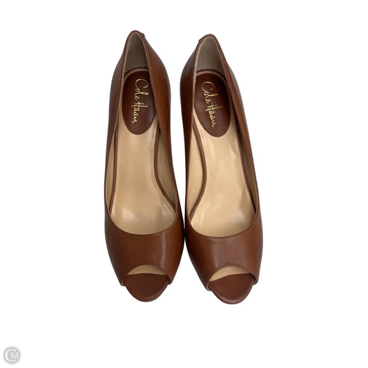 Shoes Heels Stiletto By Cole-haan In Brown, Size: 11