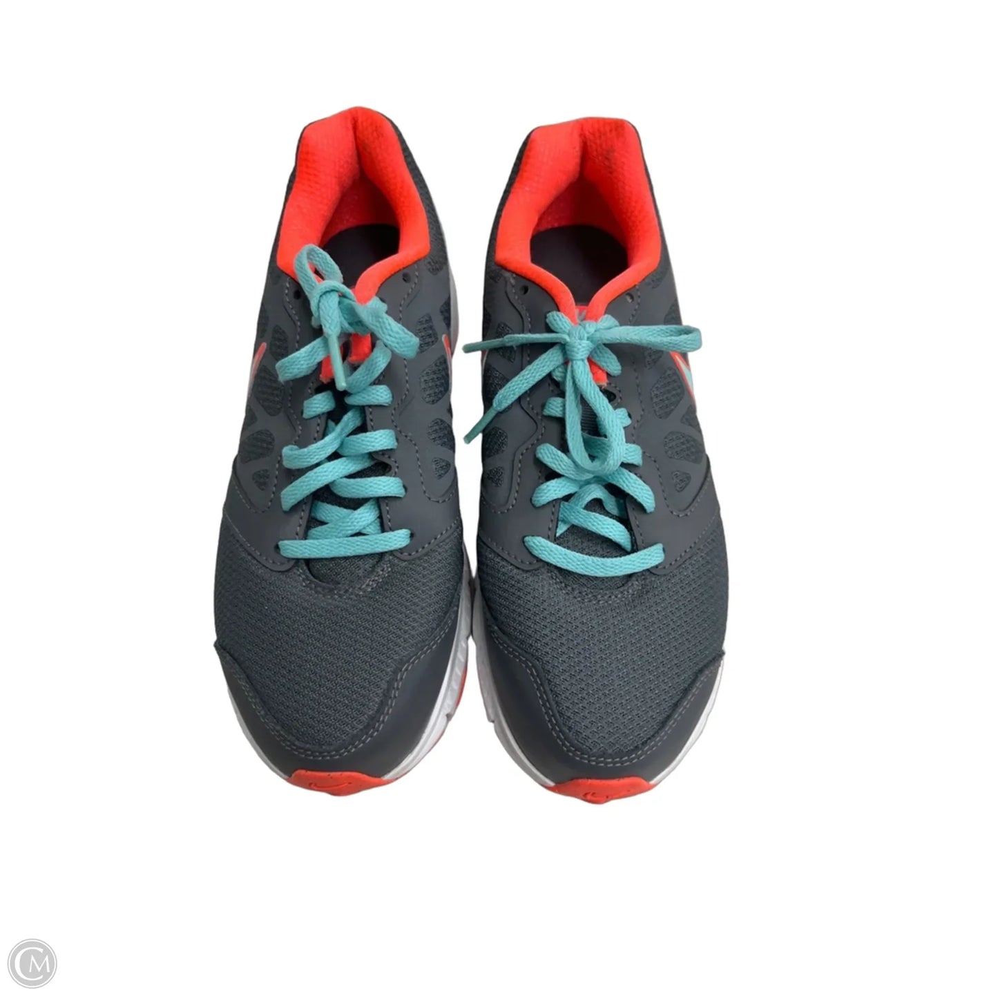 Shoes Athletic By Nike In Blue & Grey, Size: 8