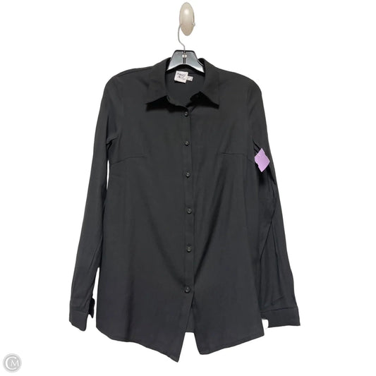 Top Long Sleeve By Princess Polly In Black, Size: S