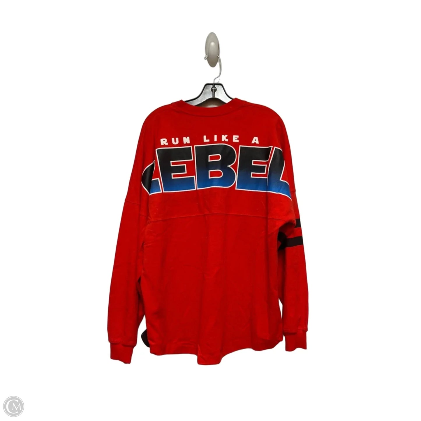 Top Long Sleeve By Disney Store In Blue & Red, Size: M