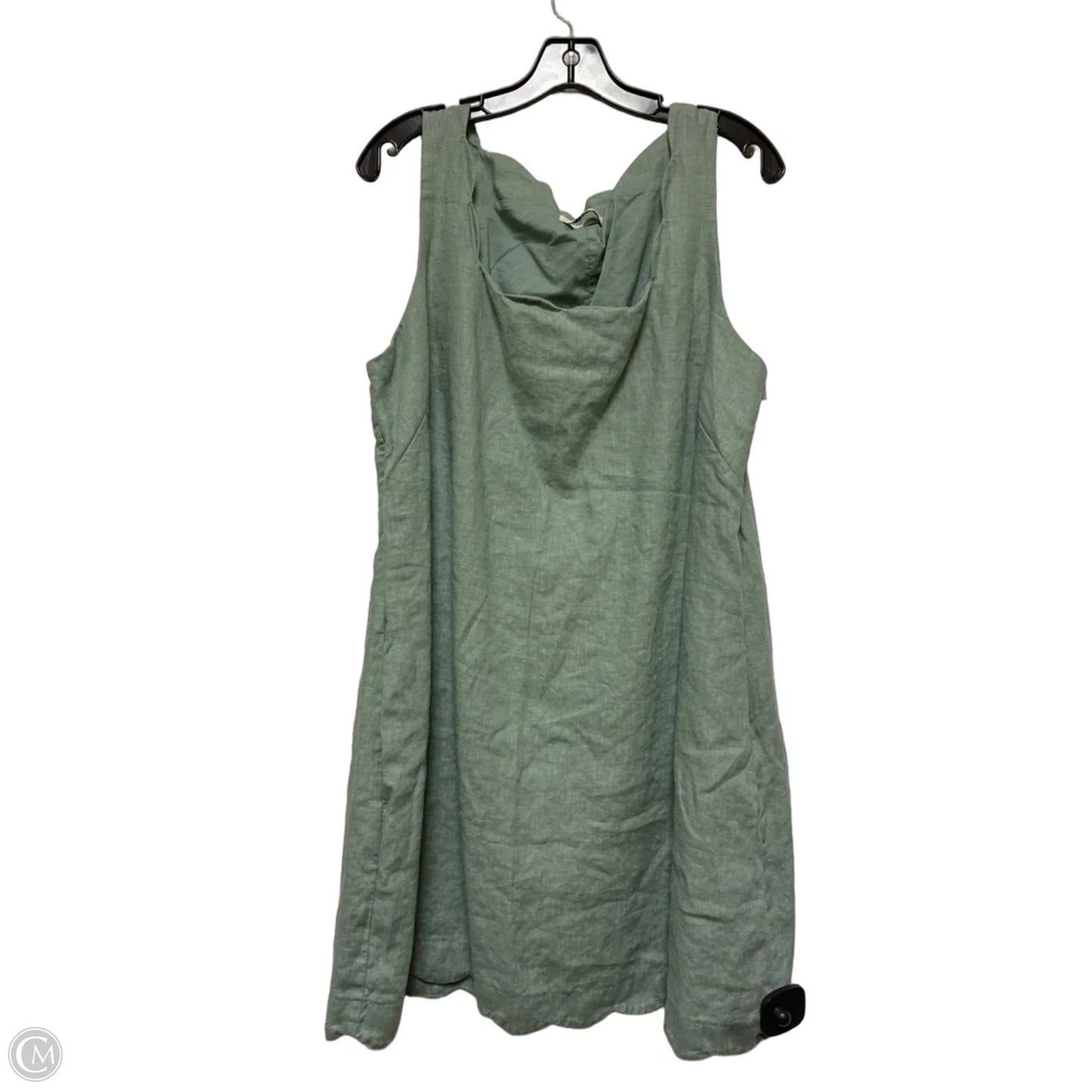 Dress Casual Short By Abercrombie And Fitch In Green, Size: Xl