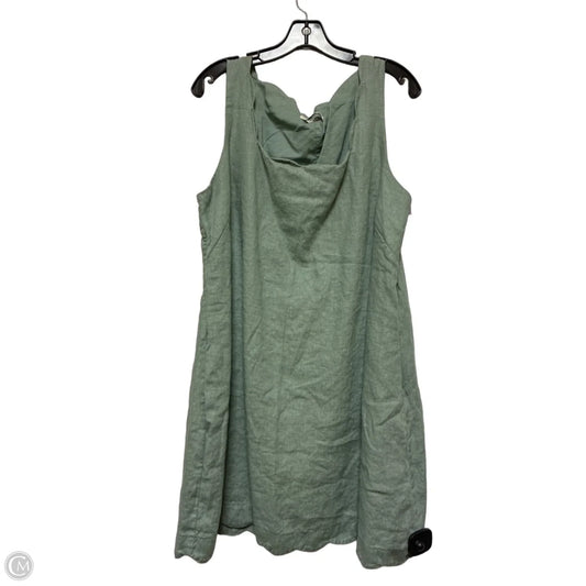 Dress Casual Short By Abercrombie And Fitch In Green, Size: Xl