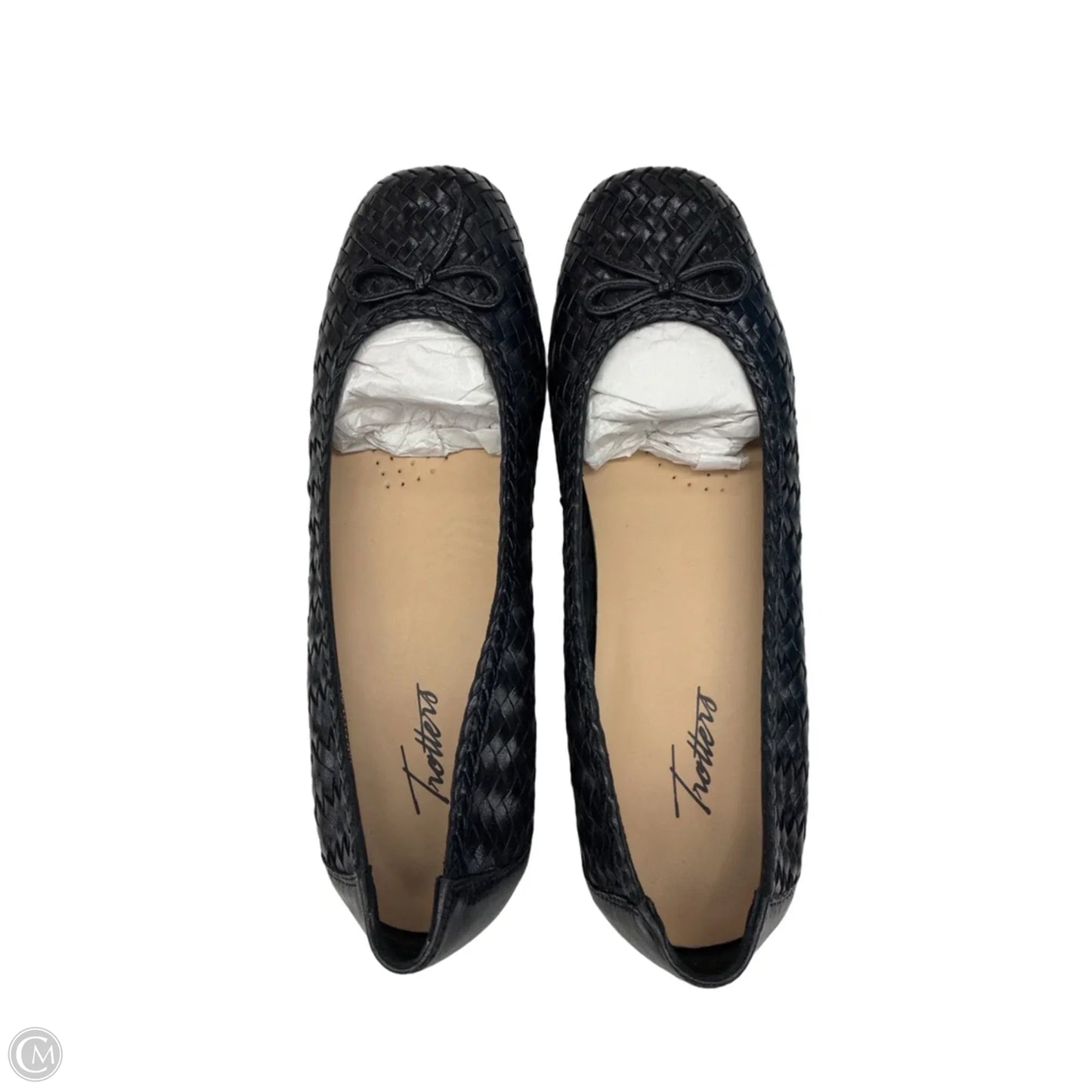 Shoes Flats By Clothes Mentor In Black, Size: 10