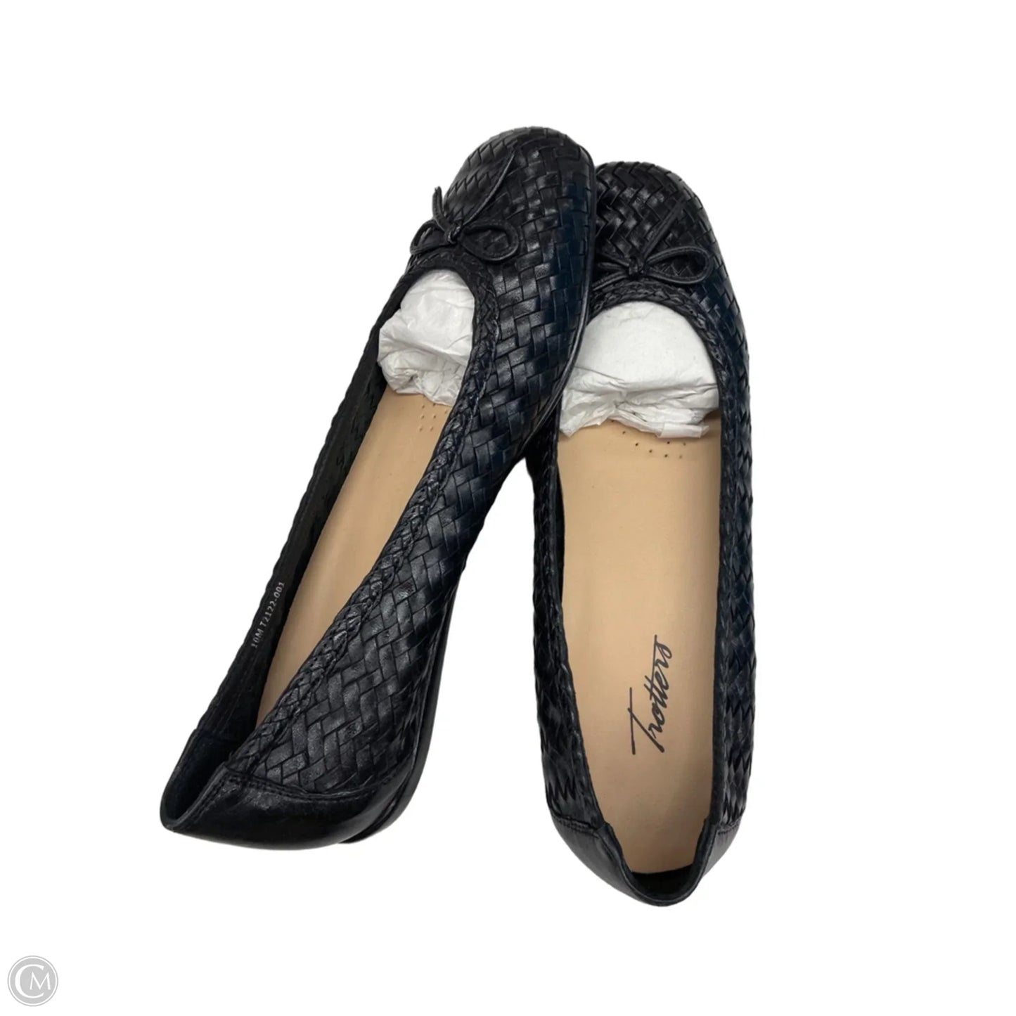Shoes Flats By Clothes Mentor In Black, Size: 10