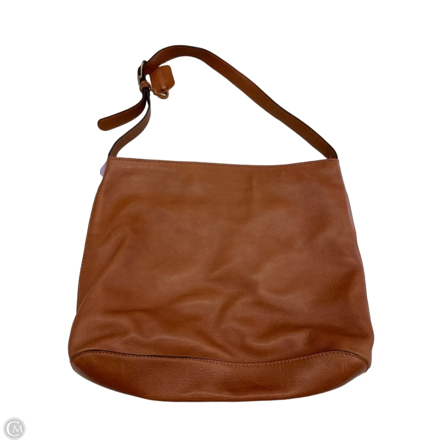 Handbag Leather By Clothes Mentor, Size: Medium
