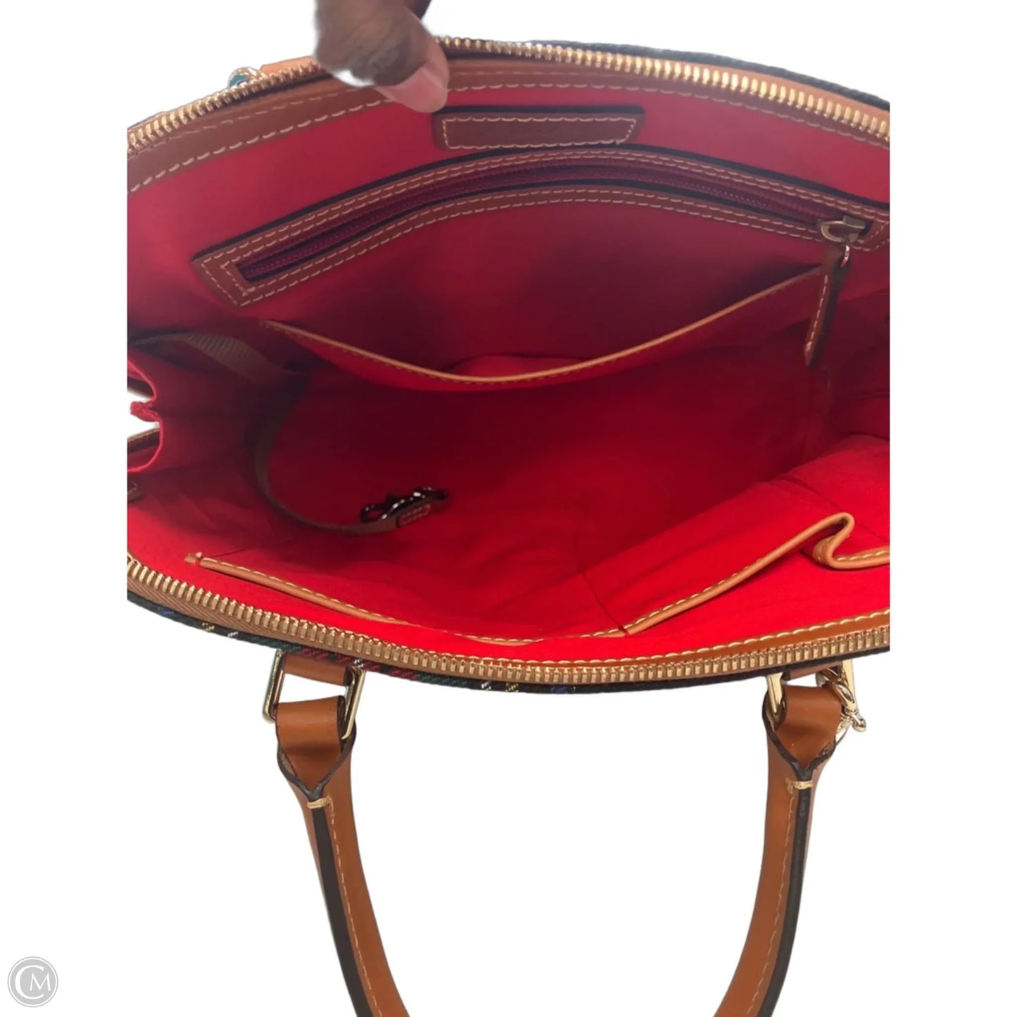 Handbag Designer By Dooney And Bourke, Size: Large