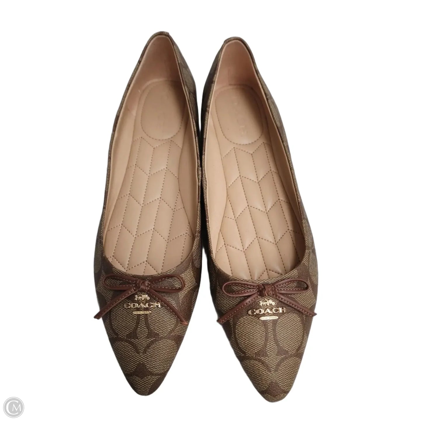 Shoes Designer By Coach In Brown, Size: 8.5