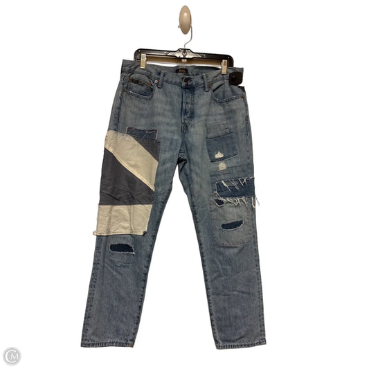 Jeans Straight By Polo Ralph Lauren In Blue Denim, Size: 8