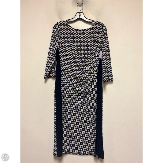 Dress Casual Short By Lauren By Ralph Lauren In Blue & White, Size: L