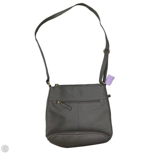 Crossbody Leather By Clothes Mentor, Size: Medium