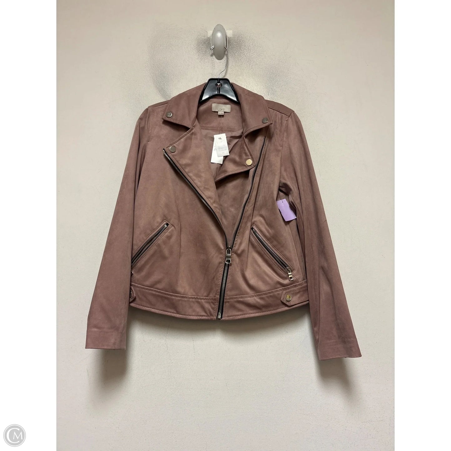 Jacket Other By Loft In Pink, Size: Xs