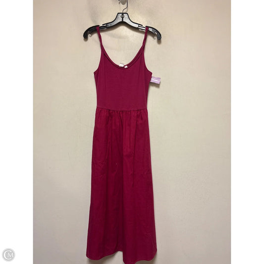 Dress Casual Midi By Gap In Pink, Size: Xs