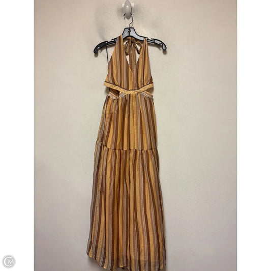 Dress Casual Maxi By H&m In Striped Pattern, Size: S