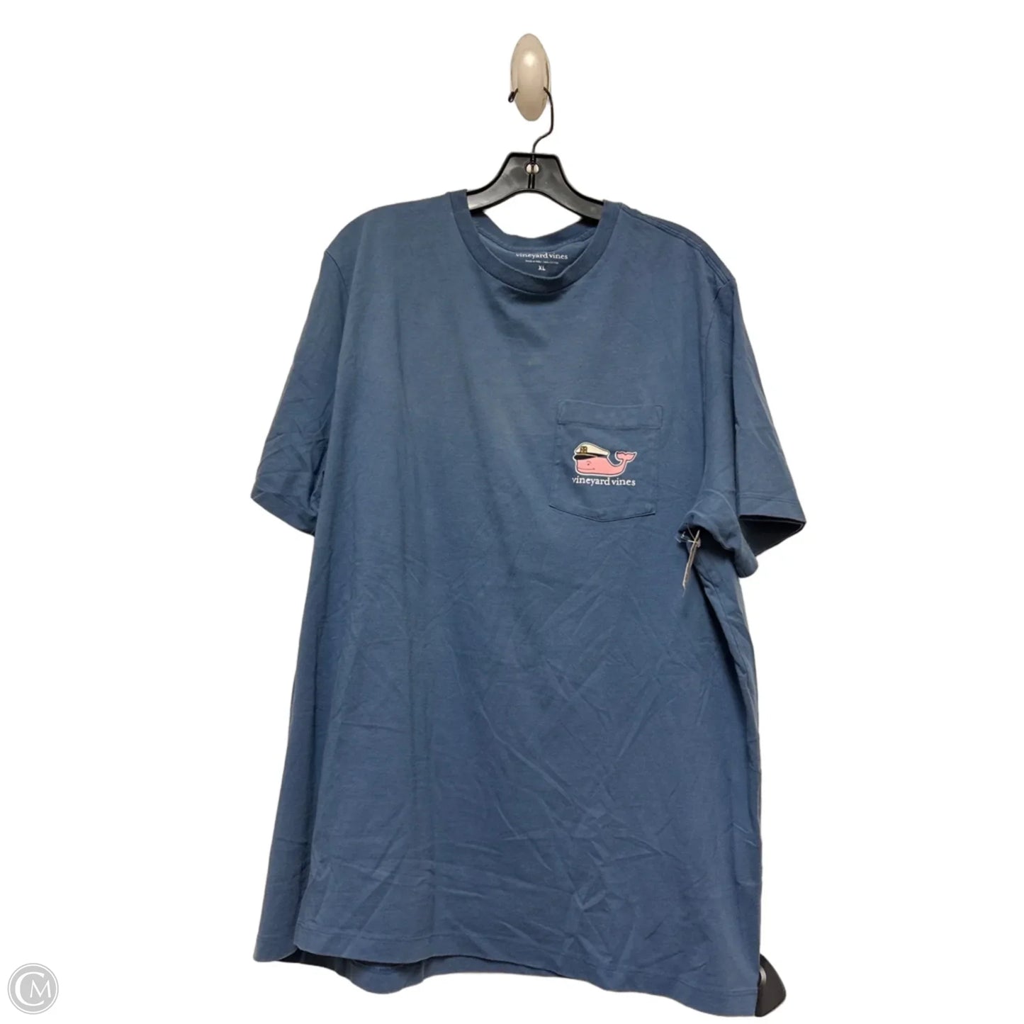 Top Short Sleeve Basic By Vineyard Vines In Blue, Size: Xl