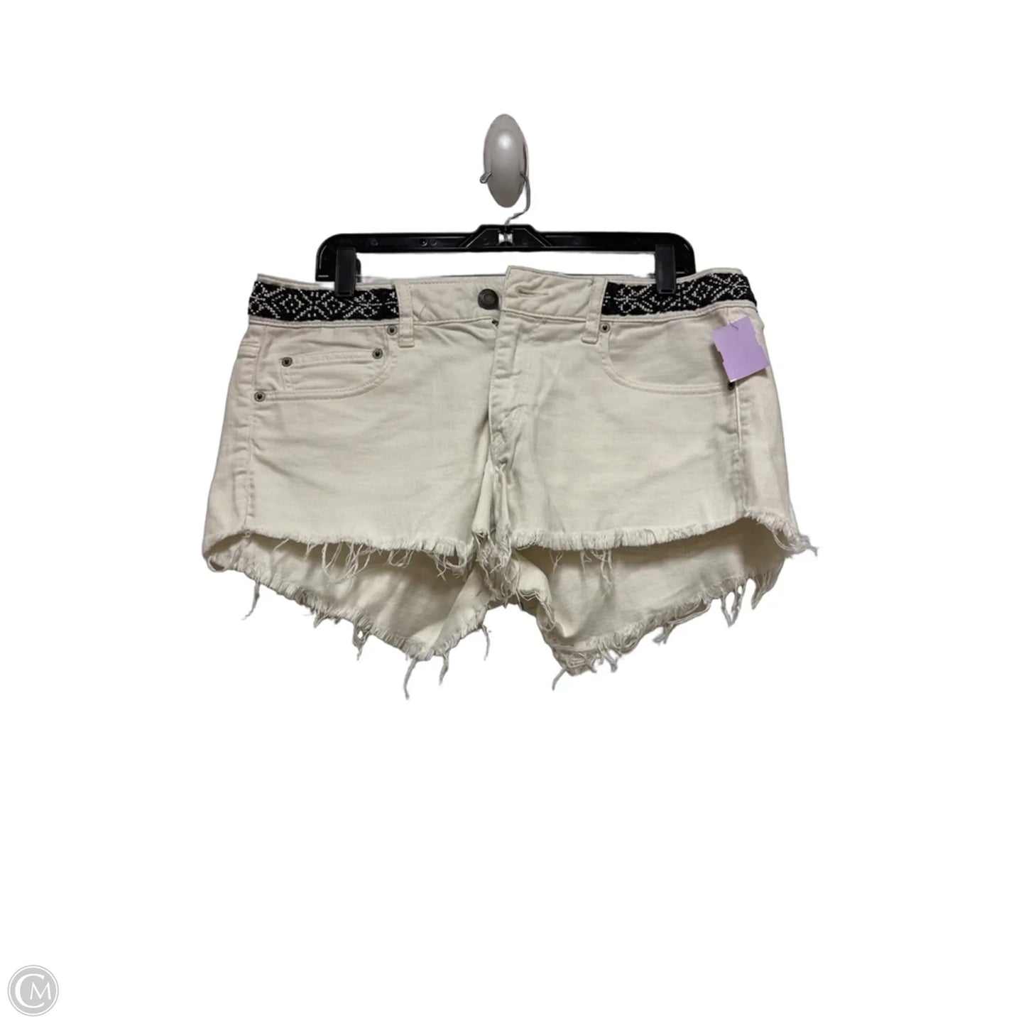 Shorts By American Eagle In Cream, Size: 12