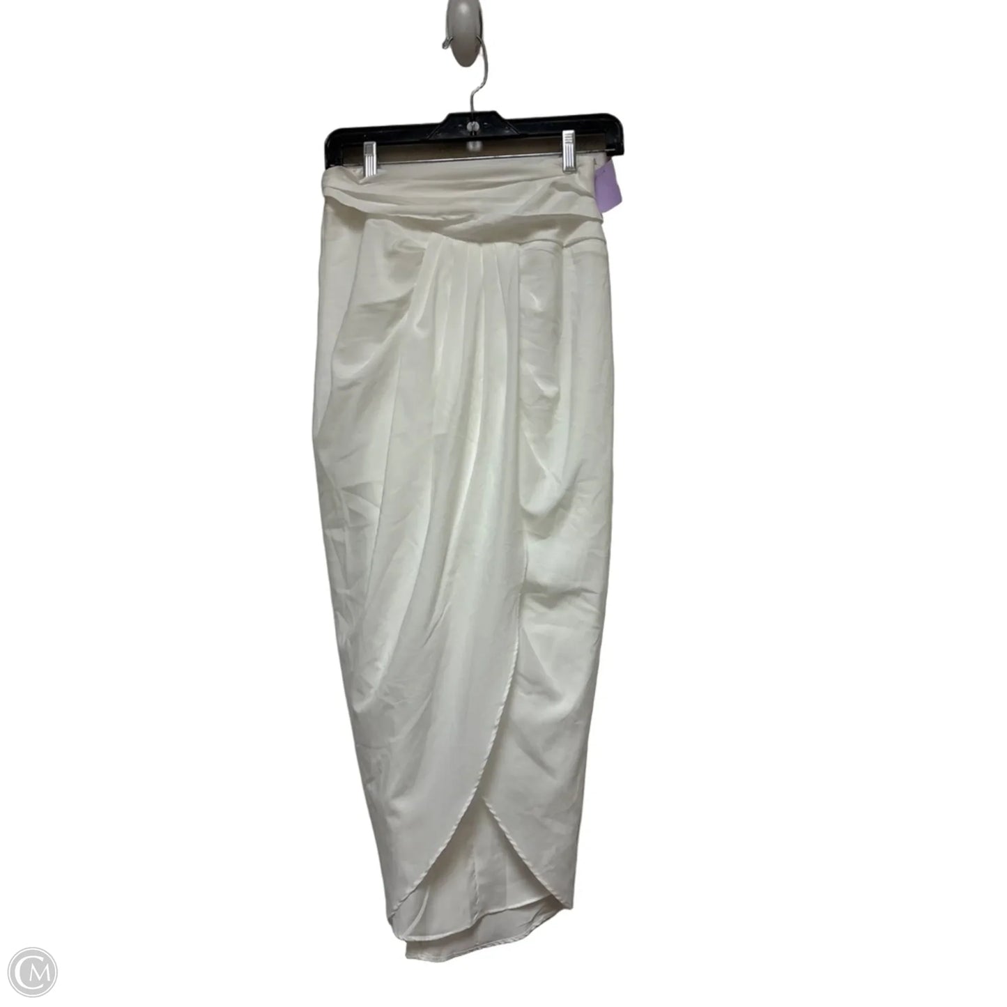 Skirt Midi By Do + Be In White, Size: 4