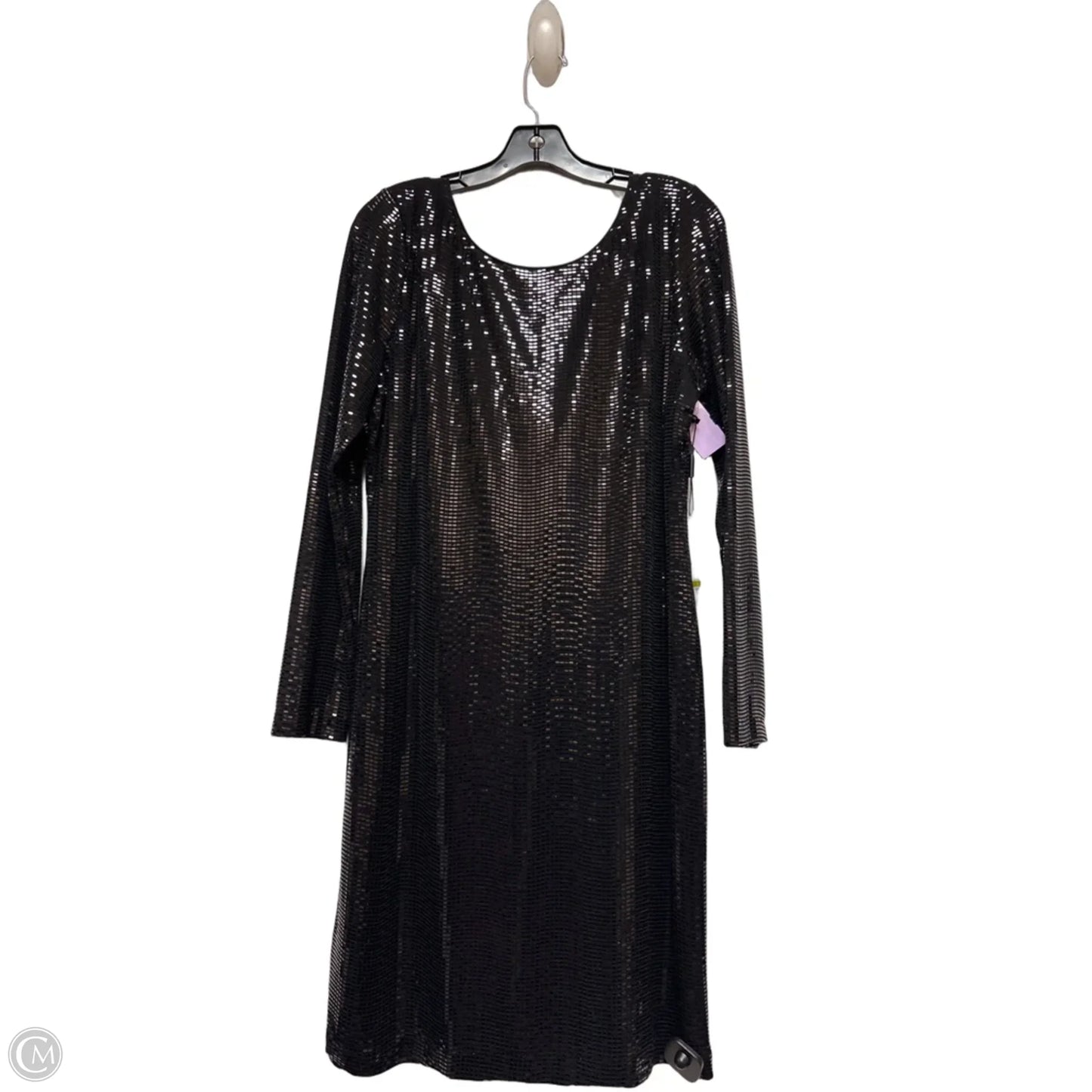 Dress Casual Short By Calvin Klein In Black, Size: Xl