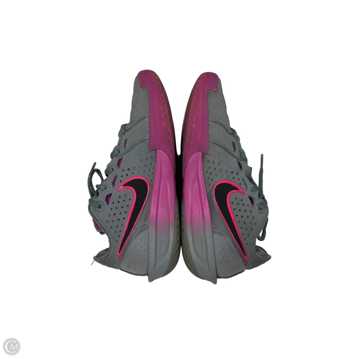 Shoes Sneakers By Nike In Grey & Purple, Size: 8