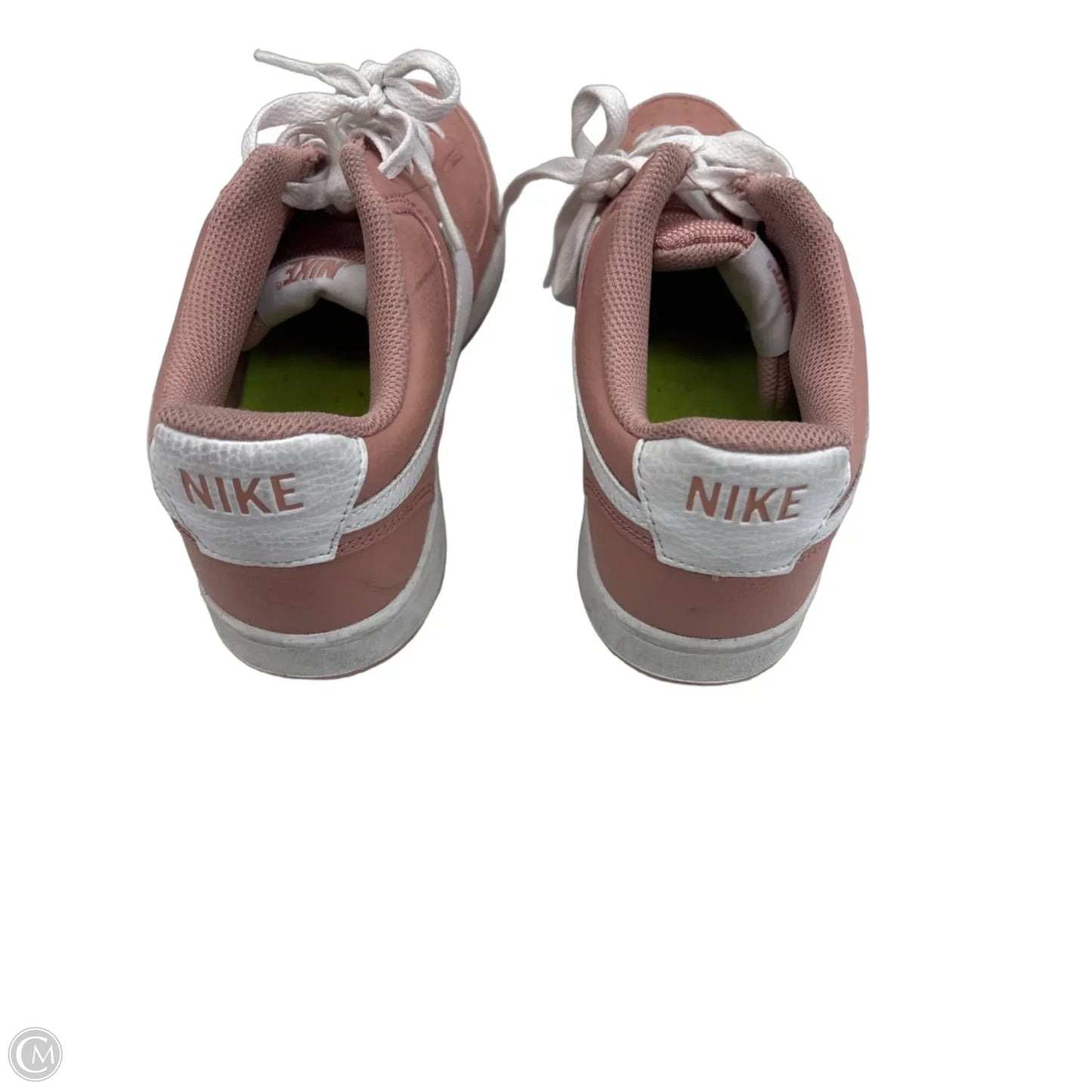 Shoes Sneakers By Nike In Pink & White, Size: 10