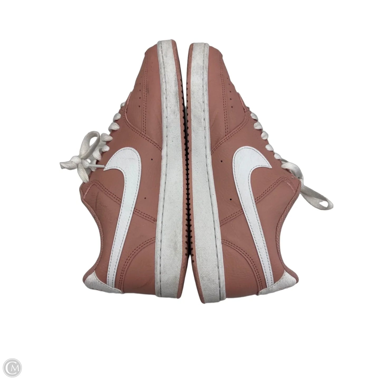 Shoes Sneakers By Nike In Pink & White, Size: 10