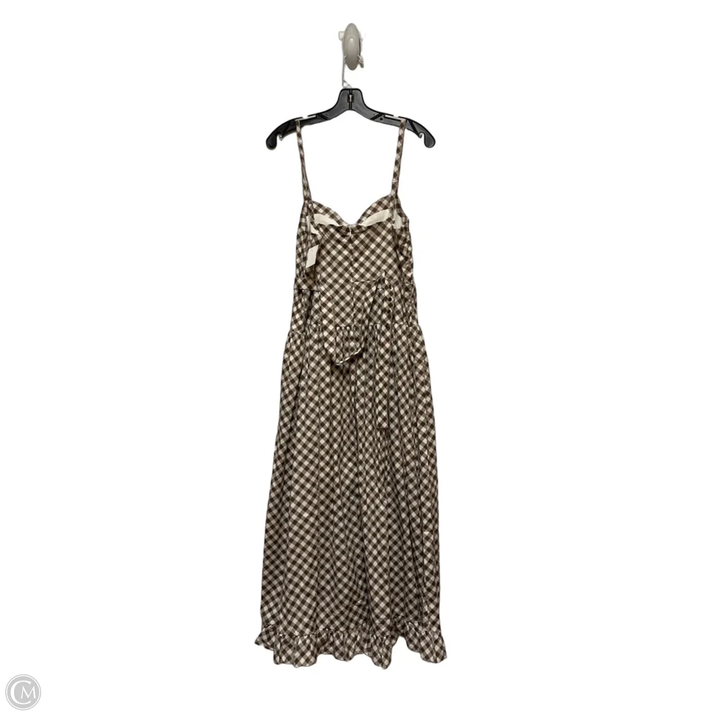 Dress Casual Midi By Rachel Roy In Checkered Pattern, Size: Xl