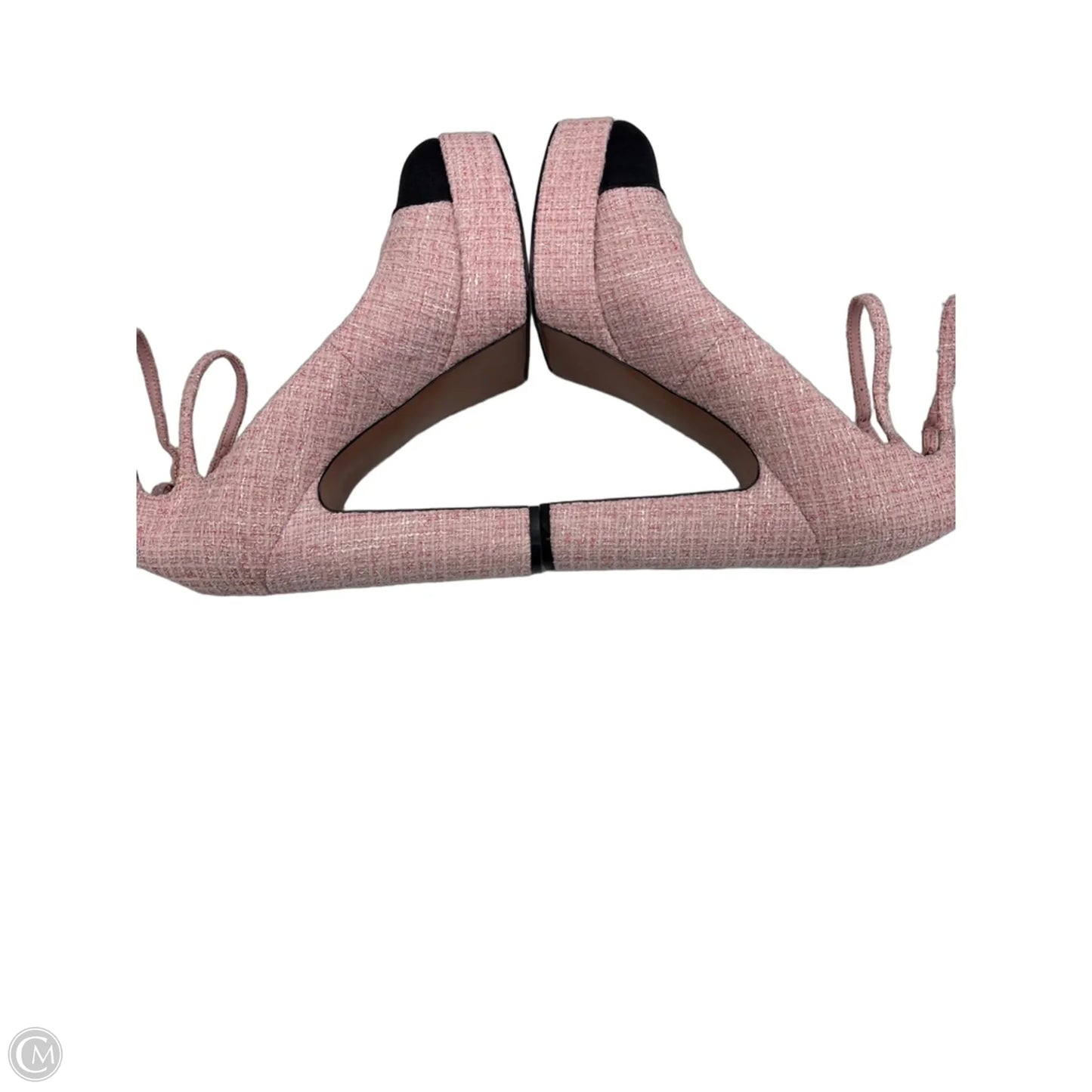 Shoes Heels Block By Steve Madden In Black & Pink, Size: 11