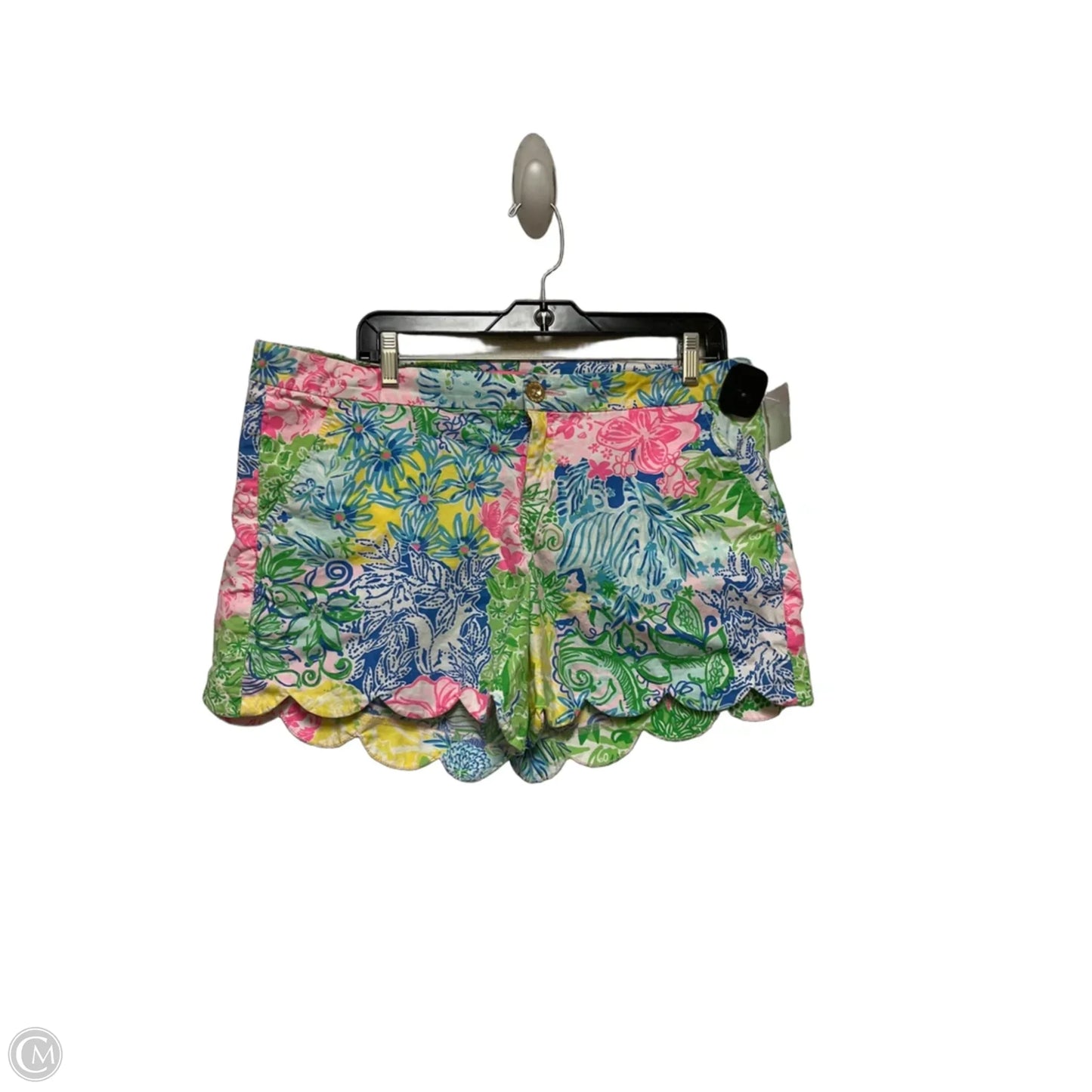 Shorts Designer By Lilly Pulitzer In Floral Print, Size: 14
