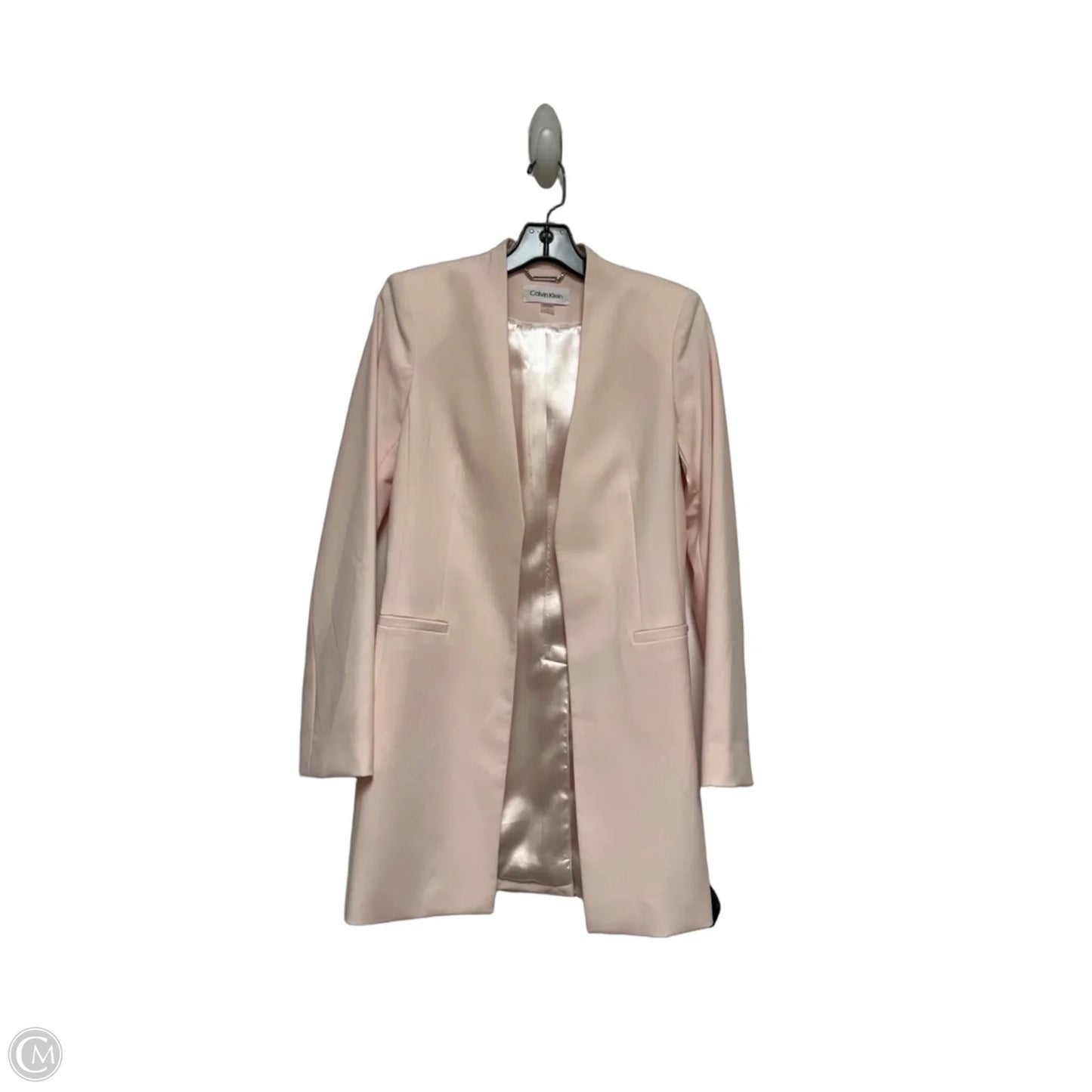 Blazer By Calvin Klein In Pink, Size: Xs
