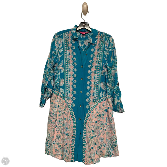 Dress Designer By Lilly Pulitzer In Nautical Print, Size: S