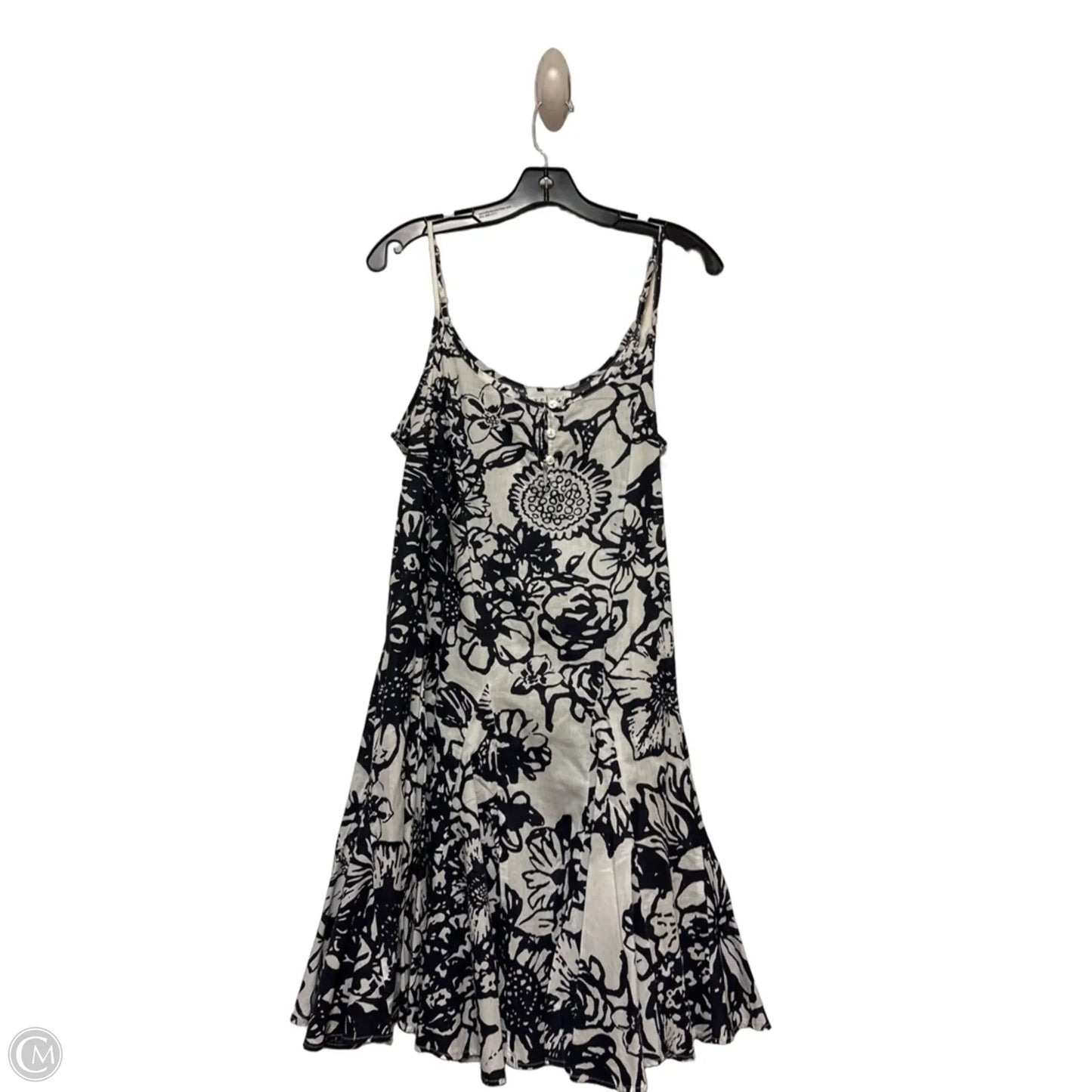 Dress Casual Short By Velvet In Black & White, Size: M