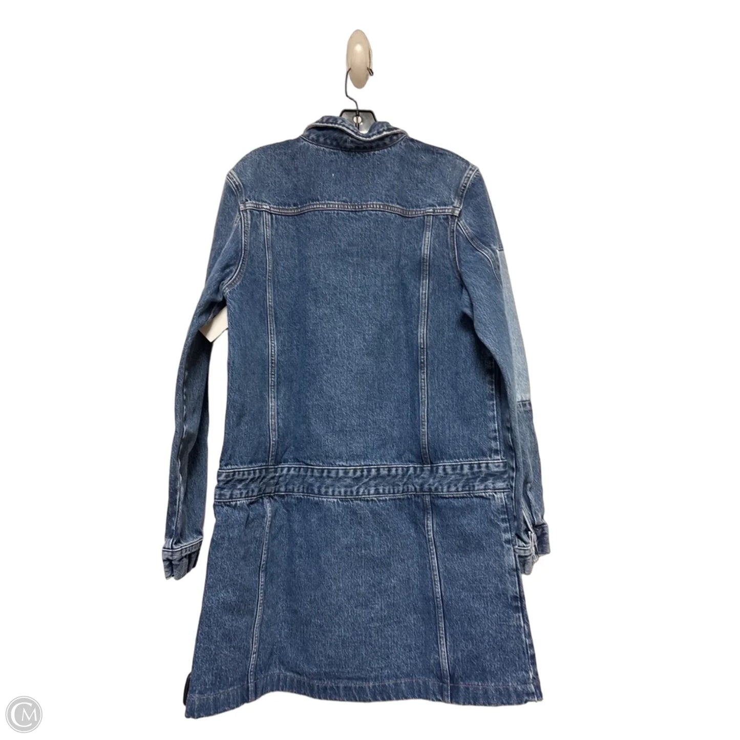 Dress Casual Short By Calvin Klein In Blue Denim, Size: Xl