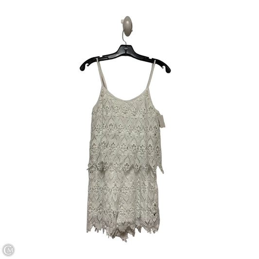 Romper By Mi Ami In White, Size: S