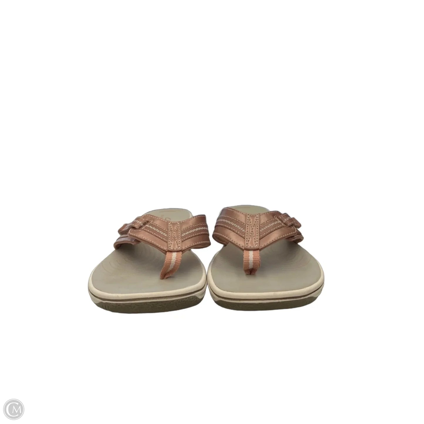 Sandals Flats By Clarks In Pink, Size: 8