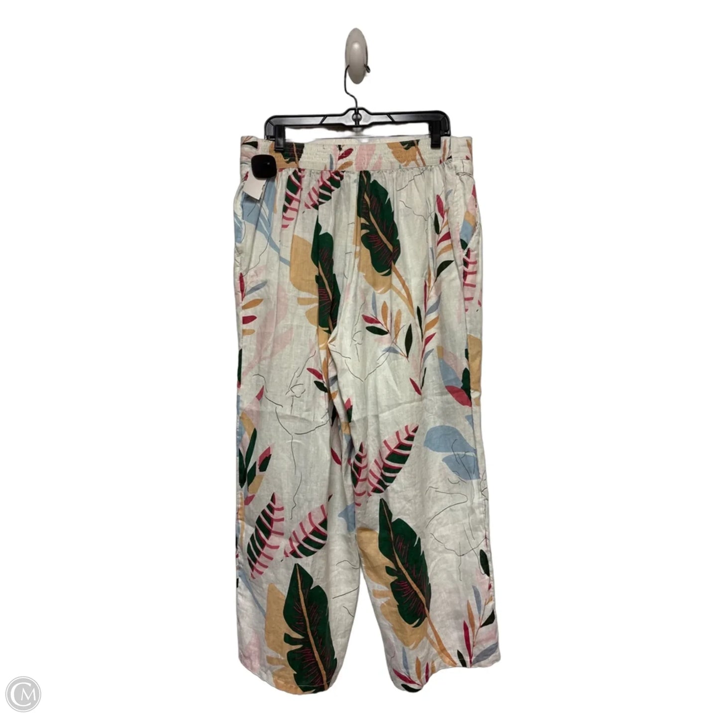 Pants Wide Leg By Cynthia Rowley In Tropical Print, Size: 16